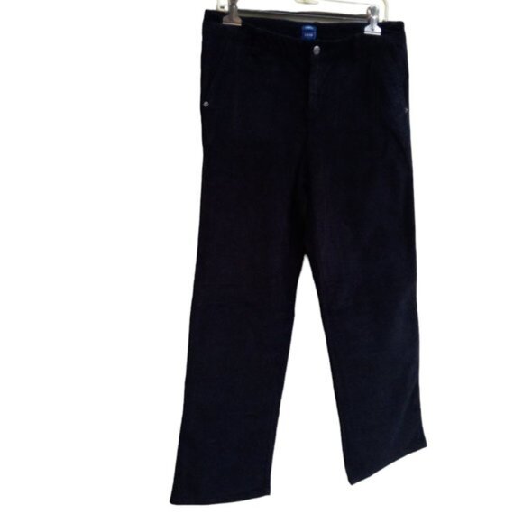 IZOD navy corduroy pants sz 10 Short 10P - Picture 4 of 12